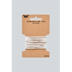 Rund elastik 1 mm - 3 m